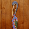 Панно настенное «Аист цветной», 95×13×1 см, дерево, МИКС