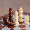 Набор классических настольных игр 4 в 1: шахматы, покер, 24×24 см