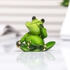 Фигурка полистоун лак «Лягуха отдыхает», 3.5×6×5 см, МИКС
