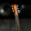 Гитара сувенирная Gibson Es, на подставке, 24×8×2 см, чёрно-жёлтая