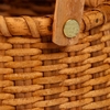 Корзина плетёная (ротанг), 14хН11/24 см, коричневый