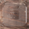 Контейнер одноразовый с неразъёмной крышкой КР-СК, пластик, 250 мл, 13.7×13.7×3.5 см, прозрачный