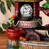 Фонтан настольный «Домик под деревом», 14×19×25 см, с подставкой