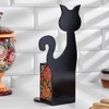 Подставка для ложек «Котик», для столовых приборов, дерево, хохлома