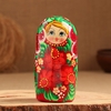 Матрёшка 7-ми кукольная "Лара", 23-25см, ручная роспись.