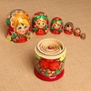 Матрёшка 7-ми кукольная "Лара", 23-25см, ручная роспись.