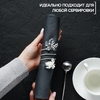 Кольцо для салфетки «Лист», 10×4.5 см, серебристое