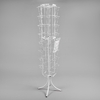 Стойка вращающаяся для прайсов, напольная, 32 кармана А4, 50×50×180