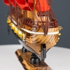 Сувенирная модель корабля «Алые паруса», коричневый корпус, 43×8×37 см