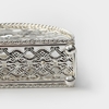 Салфетница декоративная «Птицы», 14×4.5×8.5 см, серебристая
