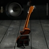 Гитара сувенирная Les Paul, на подставке, 24×8×2 см, коричнево-белая