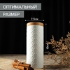 Банка для сыпучих «Ромб», 790 мл, 19×7.5×7.5 см, белая