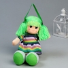 Мягкая игрушка «Кукла», в вязаном платьишке, МИКС