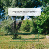 Ограждение декоративное, 55×500 см, 5 секций, металл, зелёное, «Газонный»
