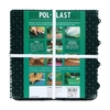 Универсальное покрытие для садовых дорожек POL-PLAST, 30×30 см, набор 9 шт., зелёное