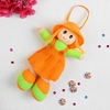 Мягкая игрушка «Кукла с хвостиками», МИКС