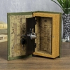 Шкатулка книга-сейф «Карта первооткрывателей», дерево, 17×11×5 см