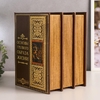 Шкатулка книга-сейф многотомник «Основы трезвого образа жизни», дерево, с замком, 25×19×16.5 см