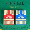 Карты игральные пластиковые «Texas Hold'em», колода 54 шт., 8.8×6.3 см, МИКС