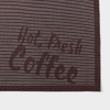 Салфетка сервировочная на стол Fresh coffee, 45×30 см, цвет кофейный