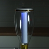 Башня пивная Gold, колба с подсветкой, 3 л, пластик, золотистая