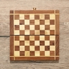 Шахматы, 25×25×4 см, дерево шишам