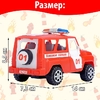 Машина инерционная «Пожарная охрана», с открывающимися дверьми