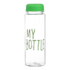 Бутылка для воды My bottle, 500 мл, 19×6 см, мешок в комплекте, МИКС
