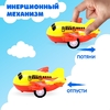 Самолет детский инерционный «Лайнер», цвета МИКС