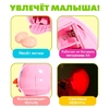Развивающая игрушка «Курочка», световые и звуковые эффекты, несёт яица, МИКС