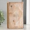 Шкатулка книга-сейф «Что делать», дерево, 21×13.5×5 см
