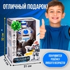 Робот радиоуправляемый «Космический боец», световые и звуковые эффекты, стреляет дисками, МИКС