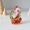 Фигурка полистоун «Змейка с подковой», 5.5×4×8 см, МИКС