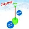 Лопатка детская с деревянной ручкой, 40 см, МИКС
