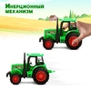Трактор инерционный «Фермерский», цвета МИКС