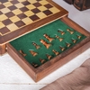 Шахматы магнитные, 25.5×25.5×4 см, дерево шишам