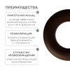 Эспандер кистевой Fortius, 50 кг, цвет коричневый