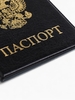 Обложка для паспорта, цвет чёрный