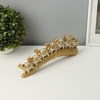 Фигурка полистоун «Семь золотых слонов на золотом бивне», 11.5×29.5×3.8 см