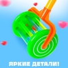 Каталка на палке «Колесо» МИКС