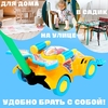 Каталка «Машинка гонка» на палочке, цвета МИКС
