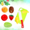 Набор продуктов для нарезки «Фруктики», на липучках, 8 предметов