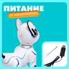 Робот собака «Фьючер» ZHORYA, на пульте управления, интерактивный: звук, свет, танцующий, музыкальный, на аккумуляторе