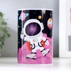Копилка для денег «Банка. Космический пейзаж», металл, металл, 12×8×8 см, МИКС