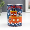 Копилка для денег «Банка. Зверята и хобби», металл, 10×7.5×7.5 см, МИКС