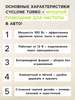 Пылесос автомобильный CYCLONE TURBO, беспроводной, 100 Вт, 12 В, черный