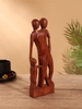 Сувенир «Семья», 11×4×31 см, дерево