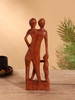 Сувенир «Семья», 11×4×31 см, дерево