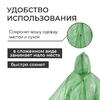 Дождевик, паянный, 95 г +-10%, р-р. универсальный, МИКС