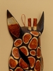 Маска «Жираф», 30×11×4.5 см, дерево